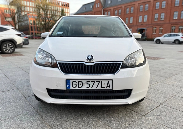 Skoda Citigo cena 19450 przebieg: 158000, rok produkcji 2015 z Gdańsk małe 137